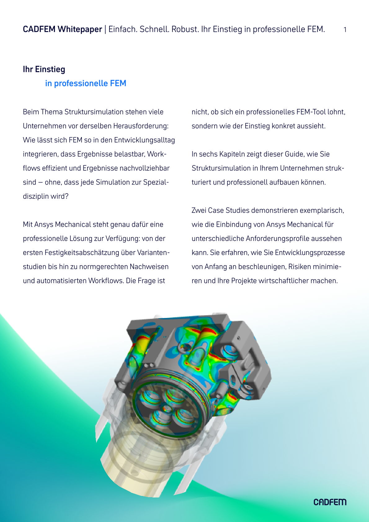CADFEM Whitepaper_Ihr Einstieg in professionelle FEM_DE_0002